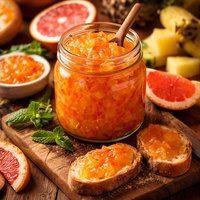 Grapefruit and Pineapple Marmalade