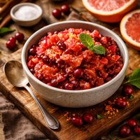 Grapefruit Cranberry Relish