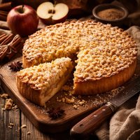 Grated Apple Pie