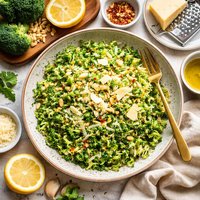 Grated Broccoli with Parmesan