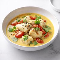 Great Fish Curry in Coconut Milk Gluten Free