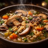 Great Mushroom Barley Soup