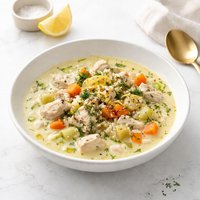 Greek Avgolemono Stew