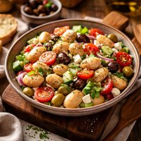 Greek Butter Bean Salad