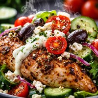 Greek Chicken All Dressed Up