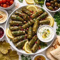 Greek Dolma Aka Stuffed Grape Leaves