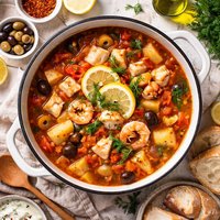 Greek Fish Chowder Kakkavi