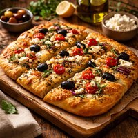 Greek Foccacia Bread