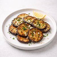 Greek Fried Eggplant Aubergine Melitzanes Tiganites