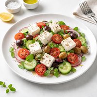 Greek Garden Salad for 2