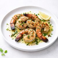 Greek Grilled Jumbo Shrimp W Lemon Oregano Dressing