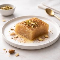 Greek Halva a Semolina Pudding