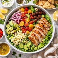 Greek Influenced Chicken Salad
