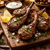 Greek Lamb Chops