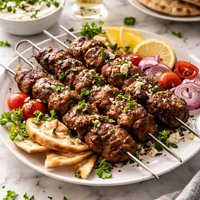 Greek Lamb Kebabs