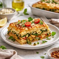 Greek Lasagna Vegetarian