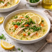 Greek Lemon Chicken Soup