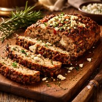 Greek Meatloaf with Feta