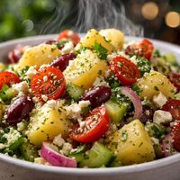 Greek Mediterranean Potato Salad