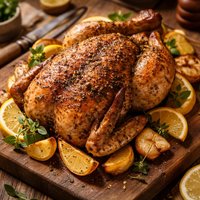 Greek Oregano and Cinnamon Roast Chicken