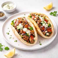 Greek Pork Pockets