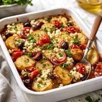 Greek Potato Bake
