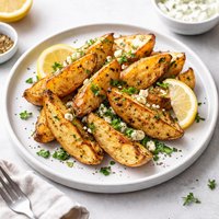 Greek Seasoned Baked Potatoes