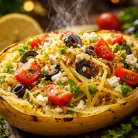 Greek Spaghetti Squash