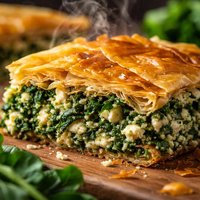 Greek Spinach Pie Spanikopita