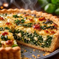 Greek Spinach Quiche