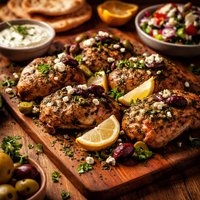 Greek Style Baked Chicken