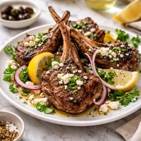 Greek Style Lamb Chops