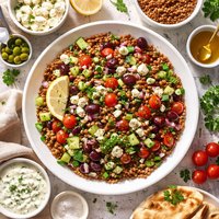 Greek Style Lentils