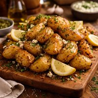 Greek Style Roasted Potatoes