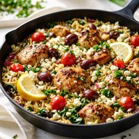 Greek Style Skillet Supper