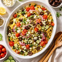 Greek Style Spaghetti Squash Salad