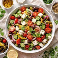 Greek Summer Salad Anamikti Salata