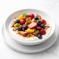 Greek Yogurt Nuts Fruit