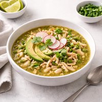 Green and White Crock Pot Chili