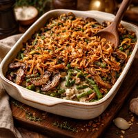 Green Bean and Portabella Casserole