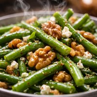 Green Bean and Walnut Salad
