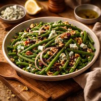 Green Bean Blue Cheese Salad