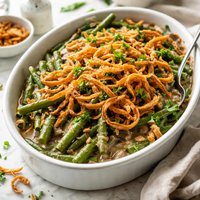 Green Bean Casserole with Onions