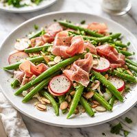 Green Bean Salad with Radishes and Prosciutto