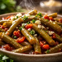 Green Beans Greek Style
