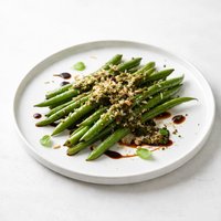 Green Beans with Balsamic Pesto