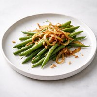 Green Beans with Caramelized Shallots