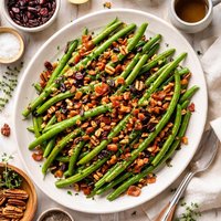 Green Beans with Cider Glaze Thanksgiving