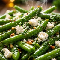 Green Beans with Feta