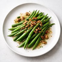 Green Beans with Pecan Brown Butter